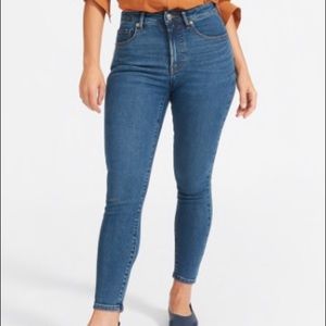 Everlane high rise skinny jeans